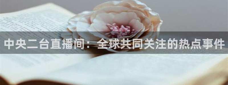 乐球体育直播吧：中央二台直播间：全球共同关注的热点事件